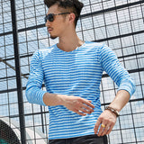 men's collar T-shirts, long sleeves - WOMONA.COM