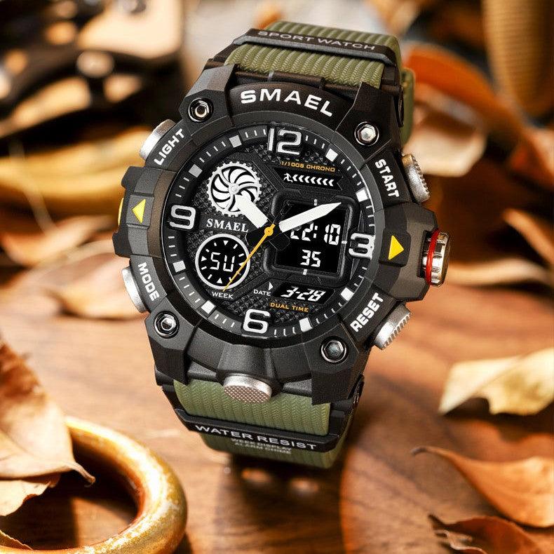 Multifunctional Waterproof Luminous Outdoor Electronic Watch - WOMONA.COM