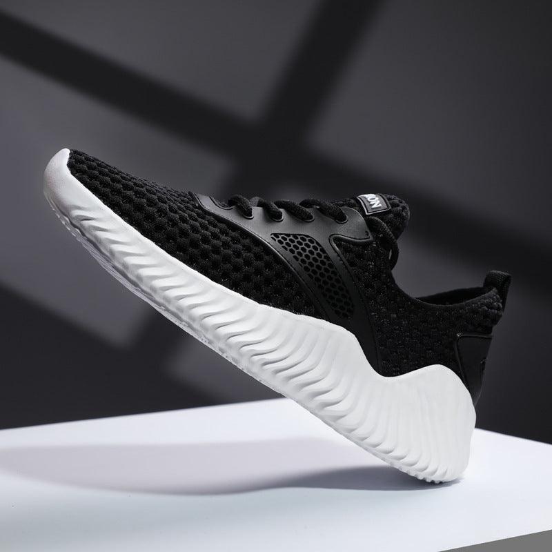 Summer New White Sneakers Men High Quality Mesh Breathable - WOMONA.COM