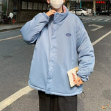 Double-sided Hong Kong Style Sports Loose Bread Coat