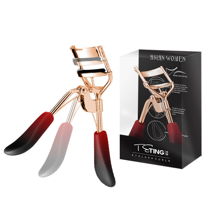 Rose Gold Eyelash Curler Fashionable And Cool Box - WOMONA.COM