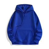 Heavy-duty Pure Cotton Hoodie With Plush Shoulder Loose Jacket