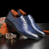 British style business shoes for men - WOMONA.COM