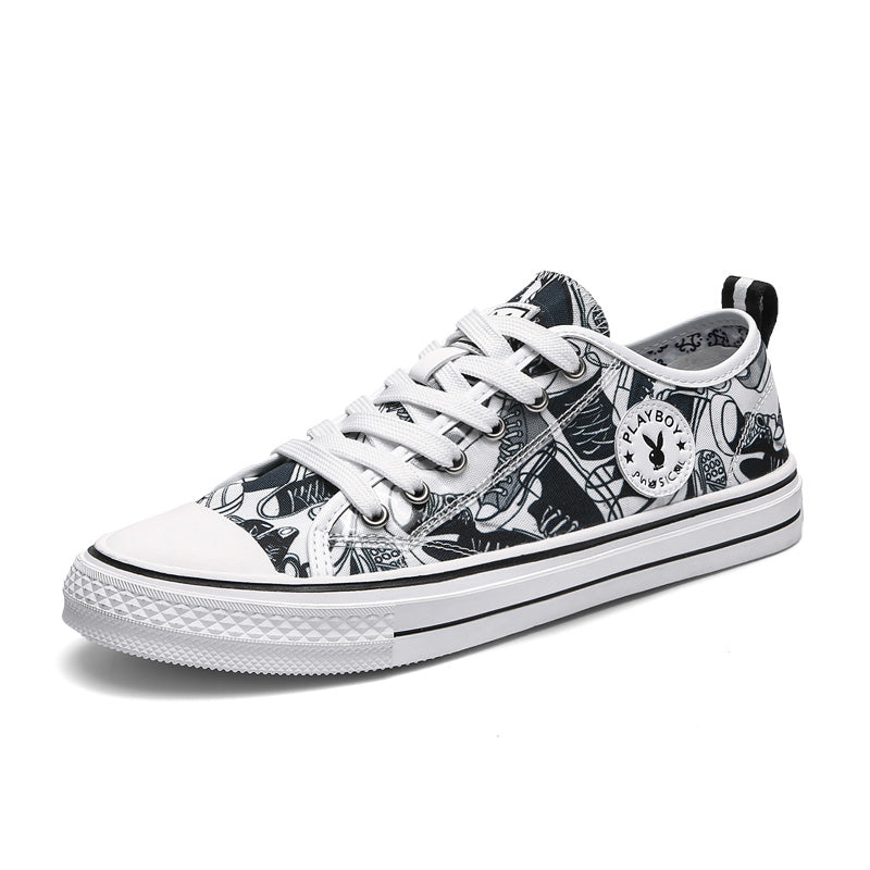 Graffiti casual sneakers - WOMONA.COM