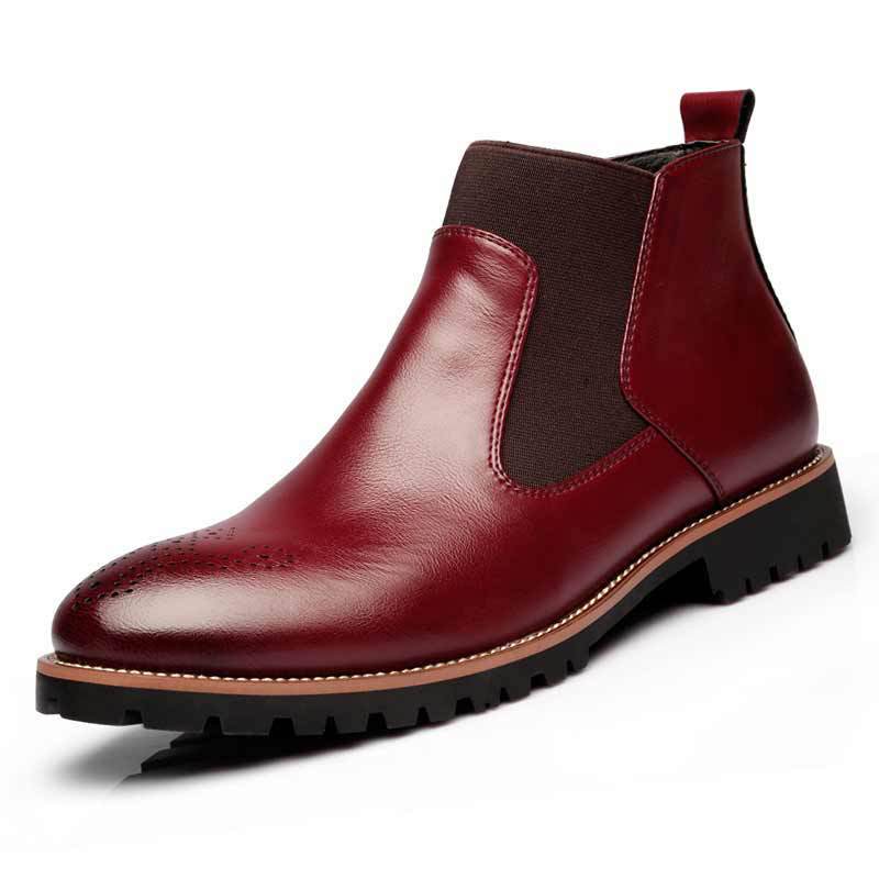 Fashion Big Size High Top Martin Boots Men - WOMONA.COM