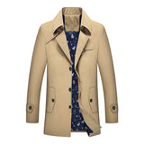 Korean Style Trendy Handsome Men's Coat - WOMONA.COM