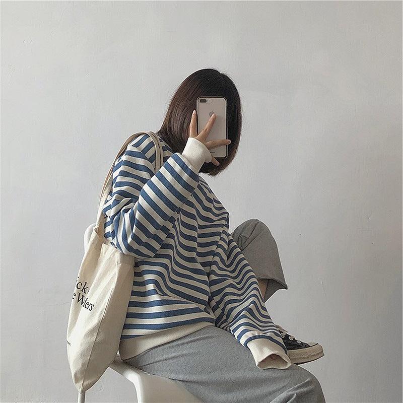 Japanese Loose Student Blouse Women - WOMONA.COM
