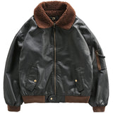 Leather Coat Men's Leather Jacket Coat