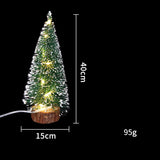 Christmas Decorations LED Lights Mini Christmas Tree - WOMONA.COM