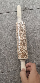 Christmas gift printing rolling pin - WOMONA.COM