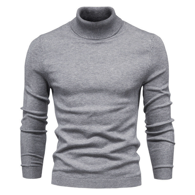 Außenhandel Rollkragen Herren Casual Pullover