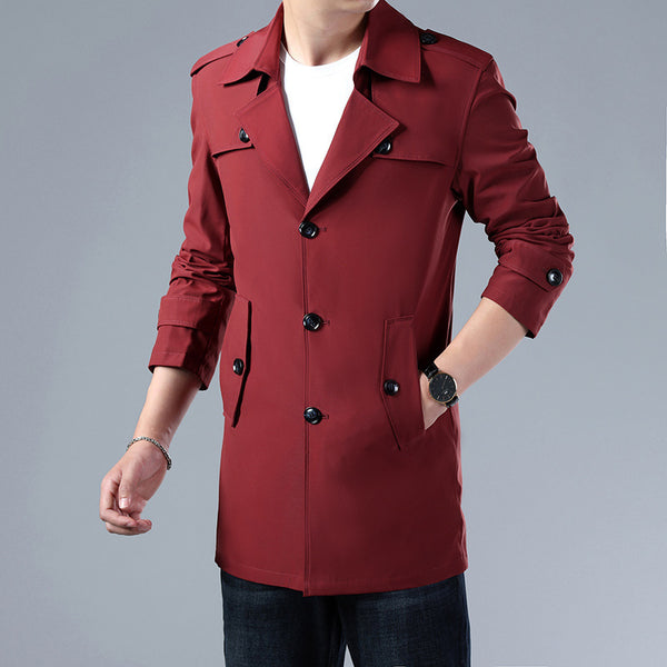 Men's windbreaker casual jacket