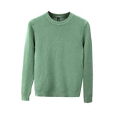 Loose Round Neck Sweater Men's Knitted Shirt