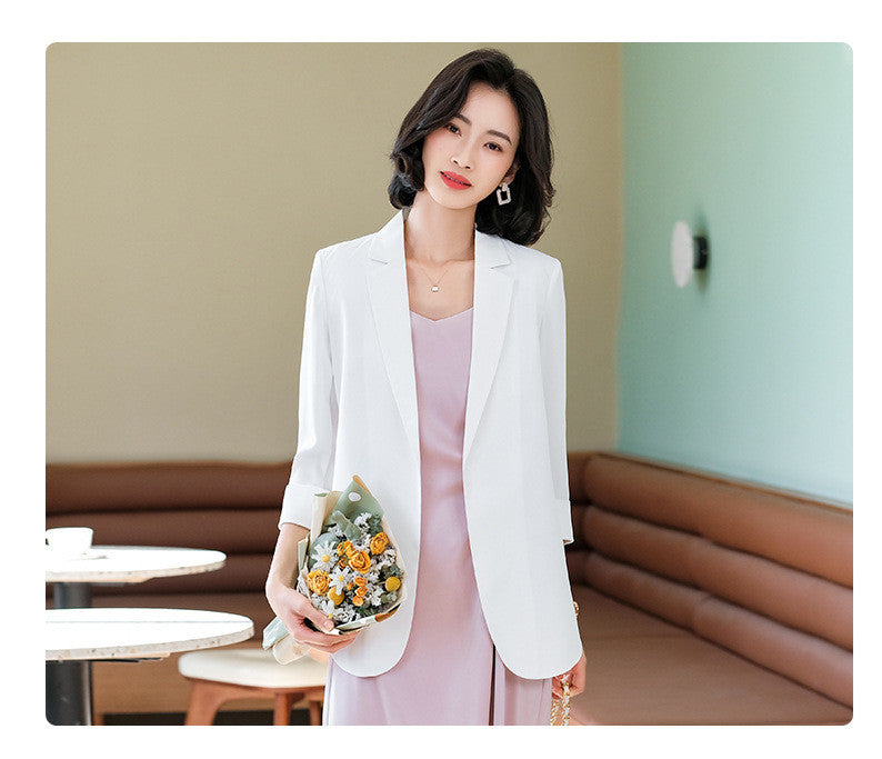 Early Spring New Casual Temperament Fashion Ladies Small Suit - WOMONA.COM