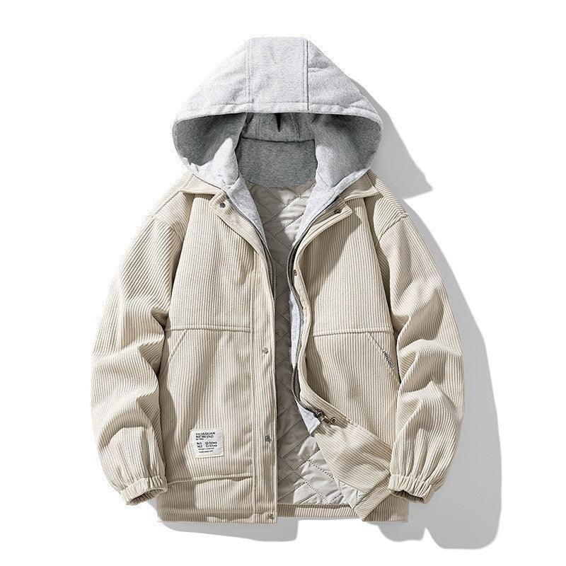 Two-piece Hooded Cotton-padded Jacket - WOMONA.COM