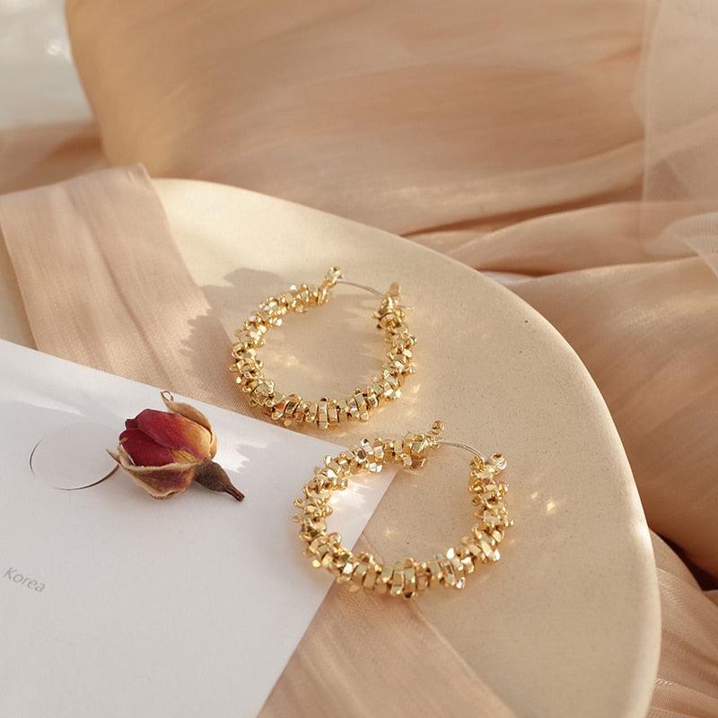 Women's Gold-Tone Statement Earrings
