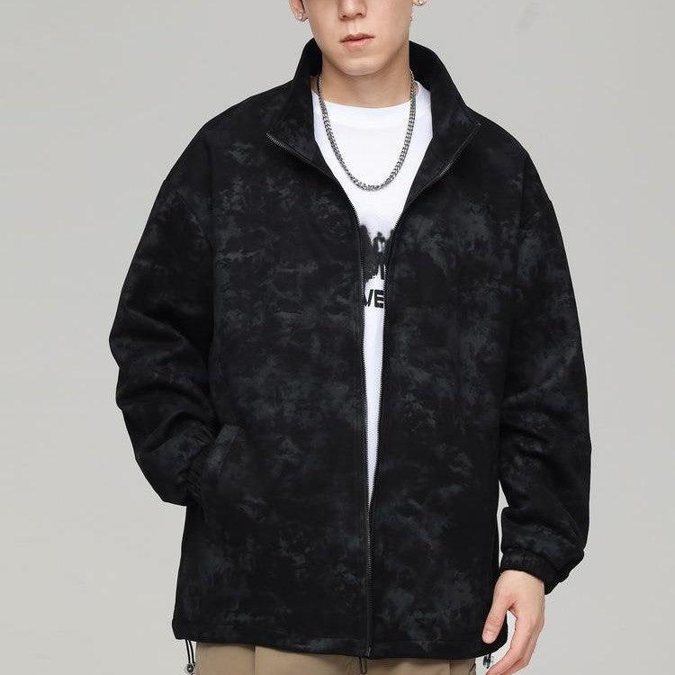Hong Kong Style Trendy Jacquard Techniques Jacket Men - WOMONA.COM