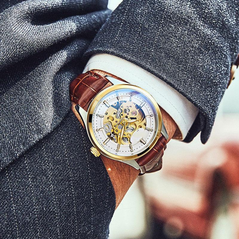 Men's Watch Pure Mechanical Watch - WOMONA.COM