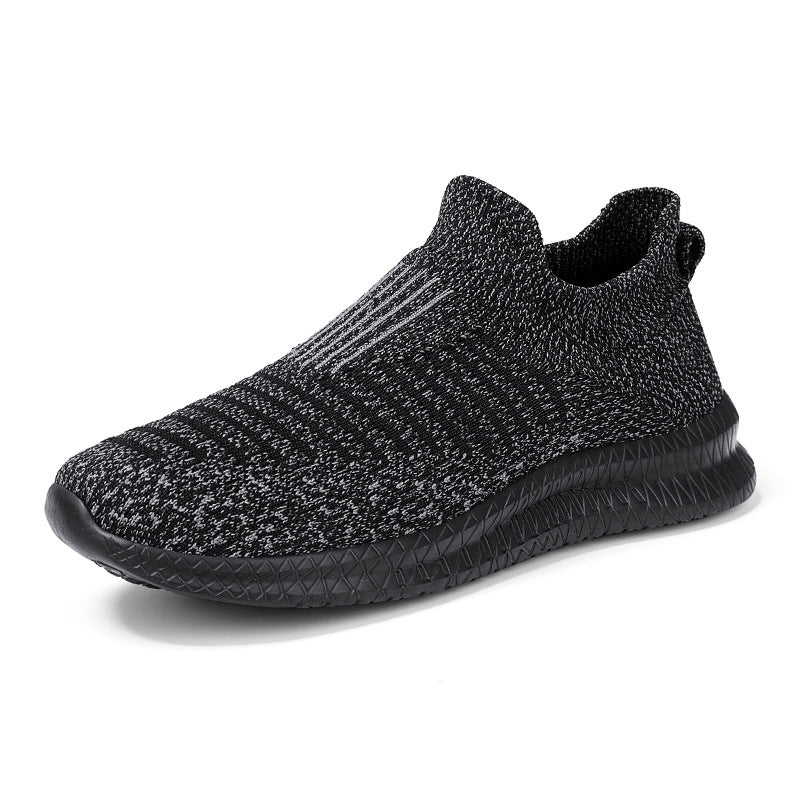 Mesh Sneakers For Men Non-slip Walking Running Shoes - WOMONA.COM