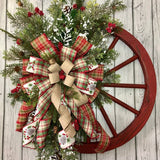 Door Hanging Christmas Wall Decoration - WOMONA.COM