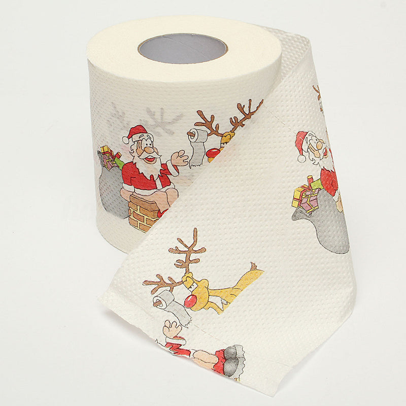 Christmas Toilet Paper - WOMONA.COM