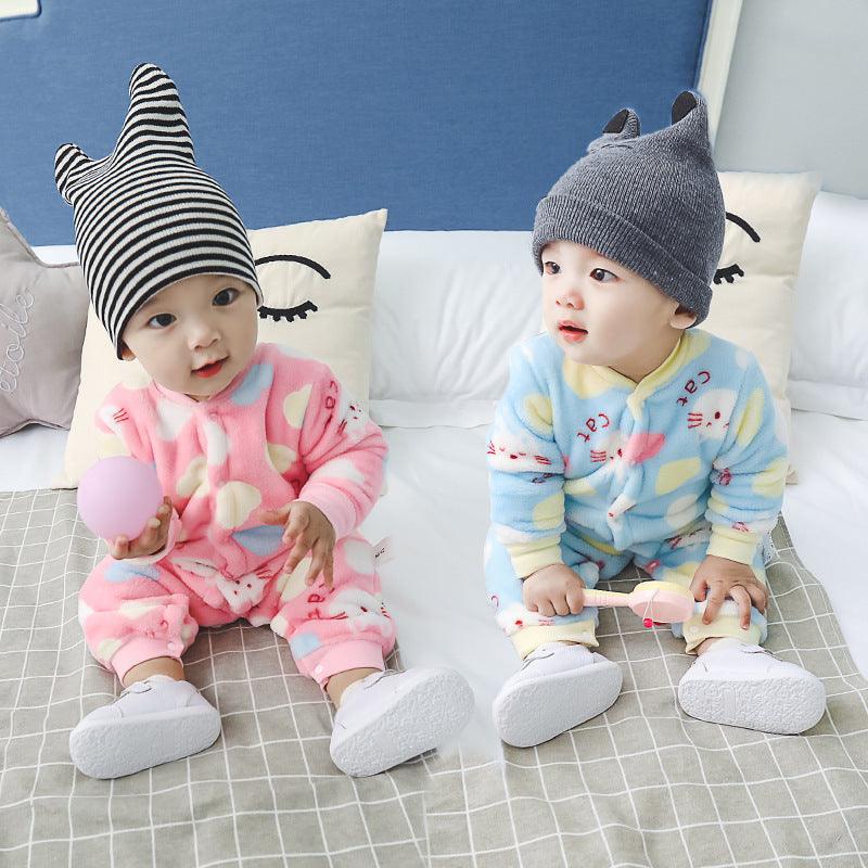 Baby onesies Baby Long Sleeve Romper - WOMONA.COM