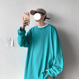 Legible Spring Autumn Long Sleeve T-shirts - WOMONA.COM