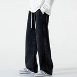 Thin High Street Loose Wide Leg Pants - WOMONA.COM