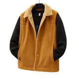 Men's Lamp Wick Cashmere Warm Jacket - WOMONA.COM