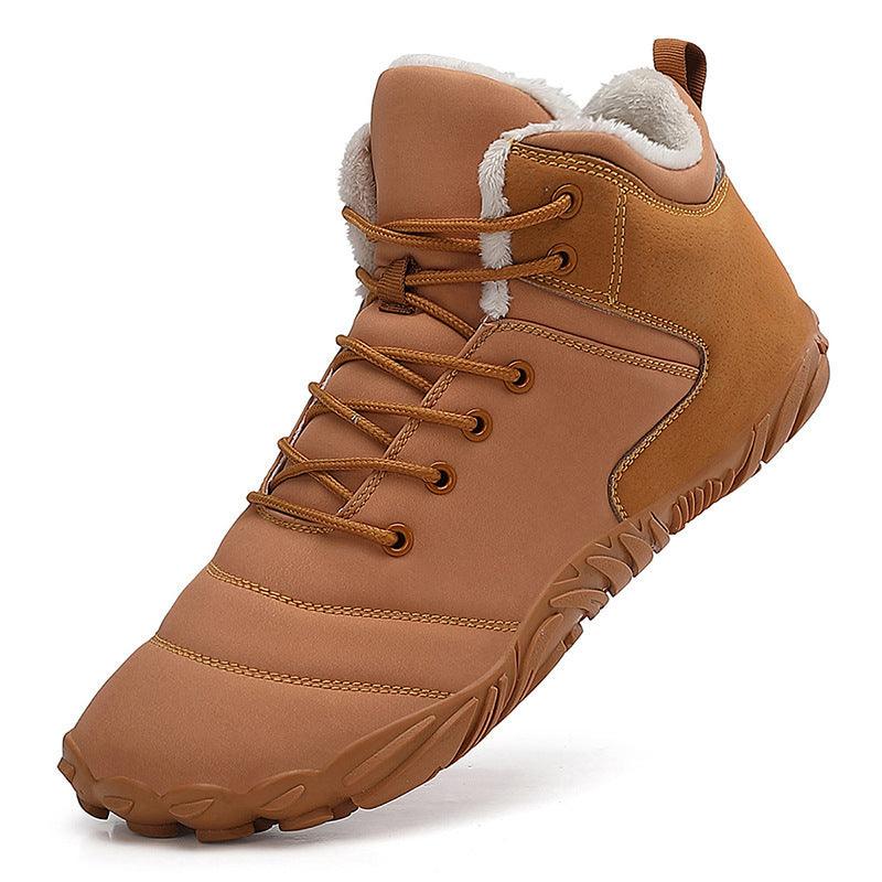 Casual Warm And Plush Thick Cotton Boots - WOMONA.COM