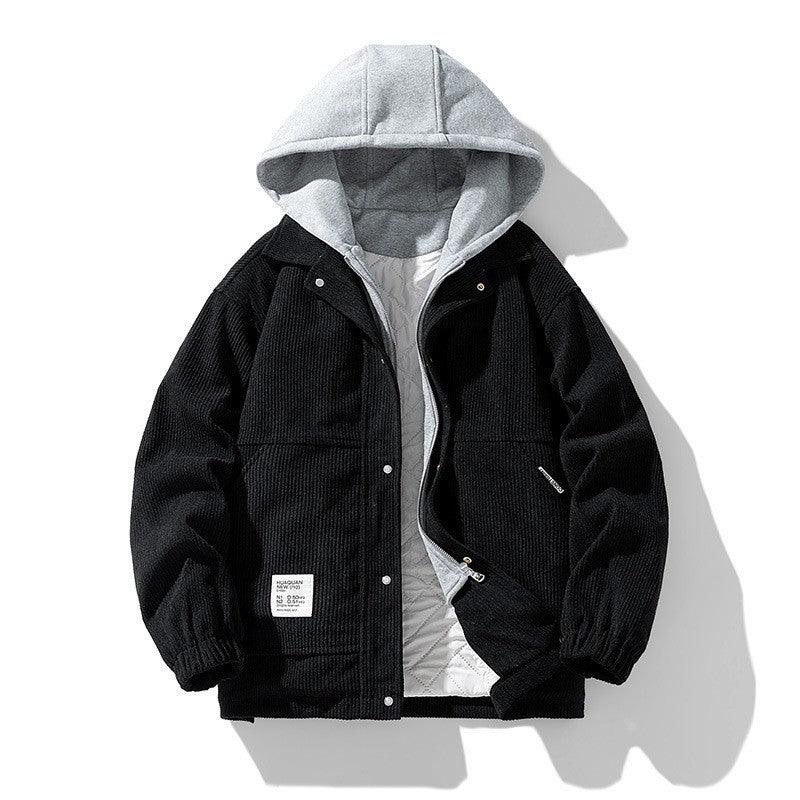 Two-piece Hooded Cotton-padded Jacket - WOMONA.COM