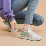 Sneakers Breathable Comfortable Hollowed Out Flying Mesh Surface - WOMONA.COM