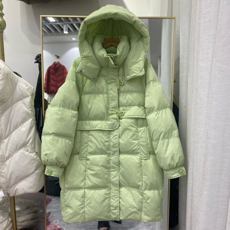 Off-season Hooded Down Jacket Women's