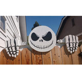 Christmas Themed Fence Garden Top Decoration - WOMONA.COM