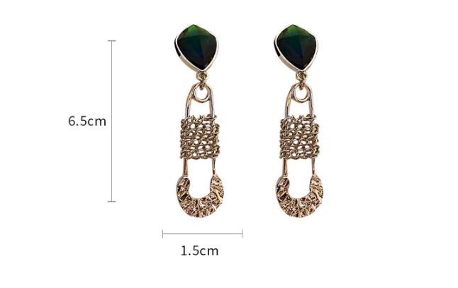 Stud Cold Wind Temperament Earrings - WOMONA.COM