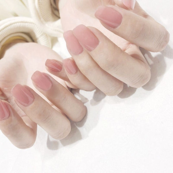 Fake nails can be taken with long and short styles - WOMONA.COM
