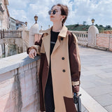 Korean Style High End British Style Long Casual Jacket