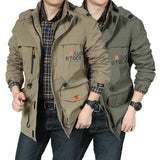 Spring thin Jacket jacket Men's casual outdoor - WOMONA.COM