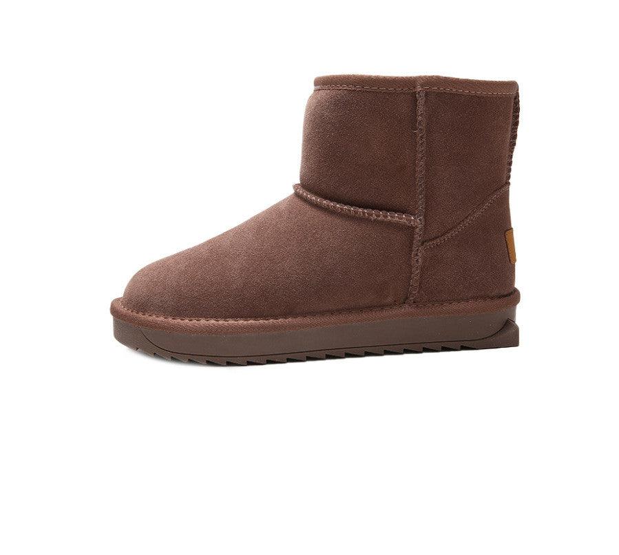 New Flat Bottom Medium Cotton Shoes - WOMONA.COM