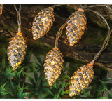 Christmas Decorative Lights Simulation Pine Cone String Lights - WOMONA.COM