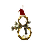 Christmas Decorations Christmas Lights Decoration Vine Circle - WOMONA.COM