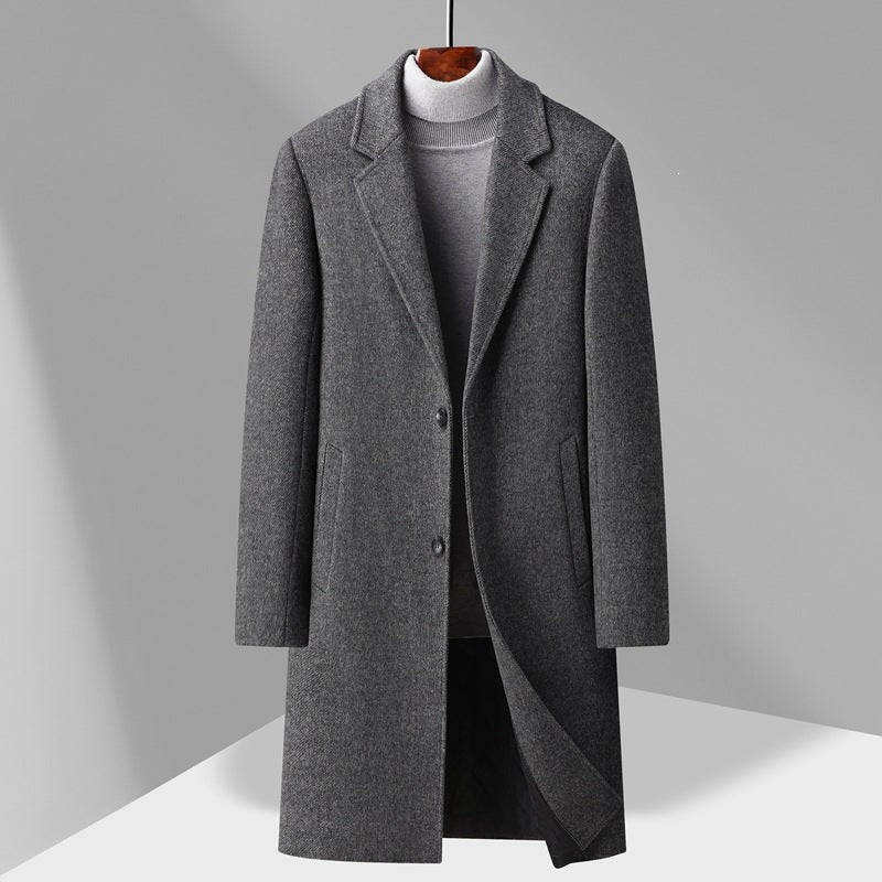Men's Gradient Wool Coat, Height Sizes