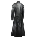 Motorcycle Men's Duster Fur Coat - WOMONA.COM