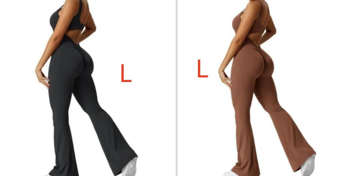 Women’s sleeveless flare jumpsuit, black, square neckline, wide-leg, side view