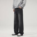 Men's Vintage Loose Micro-flared Jeans - WOMONA.COM