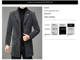 Men's Windbreaker Autumn And Winter Casual Coat - WOMONA.COM