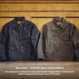 Retro Four-generation Canvas Oil Wax Jacket