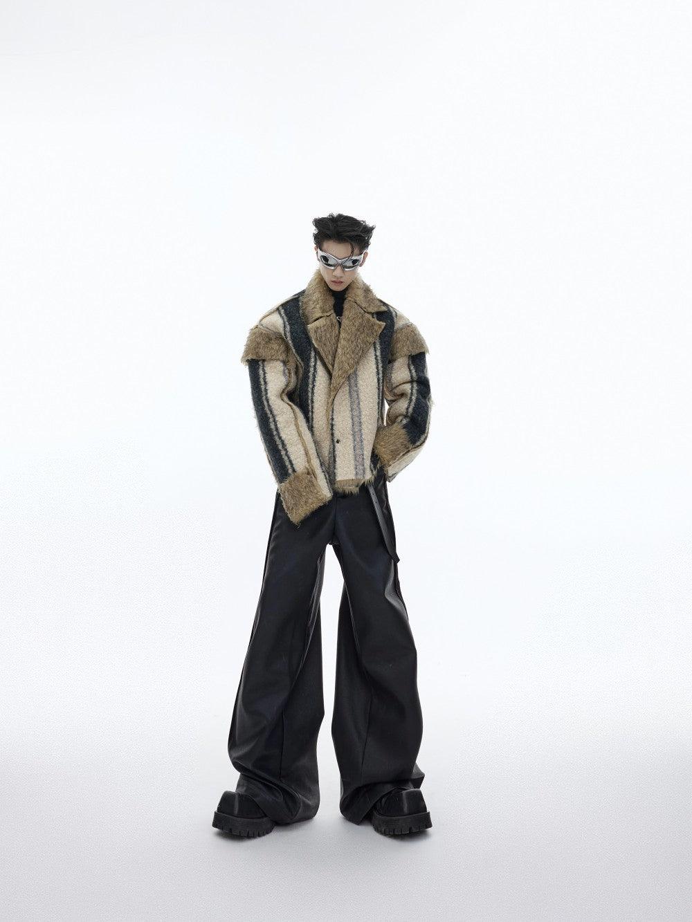 Vintage Anti Sable Fur Grass Coat - WOMONA.COM