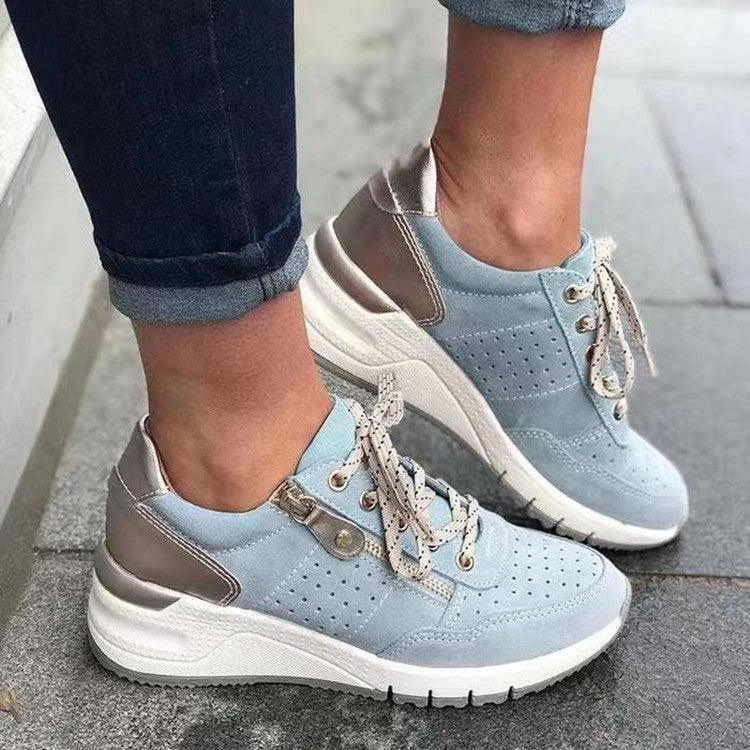 Women Cozy Tinck-soled Sports Shoes - WOMONA.COM