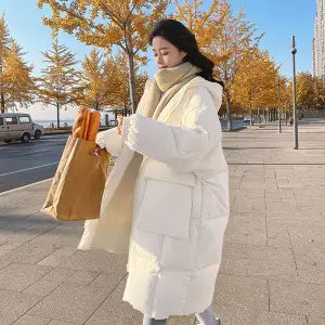 Korean Version Of Loose Padded Coat - WOMONA.COM